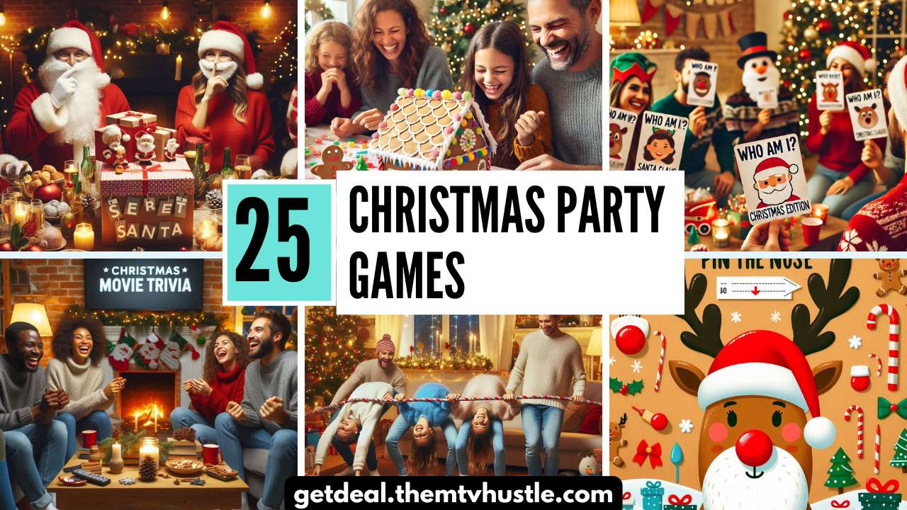 25 Entertaining Christmas Party Games to Spread Holiday Cheer