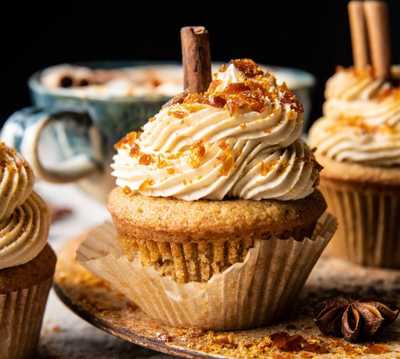 Chai Latte Cupcakes