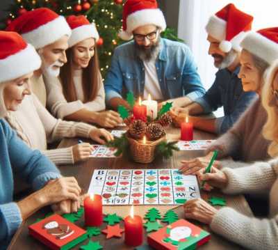 Christmas Bingo Christmas Party Games