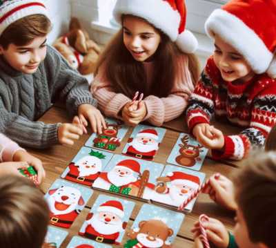 Christmas memory game Christmas Party Games