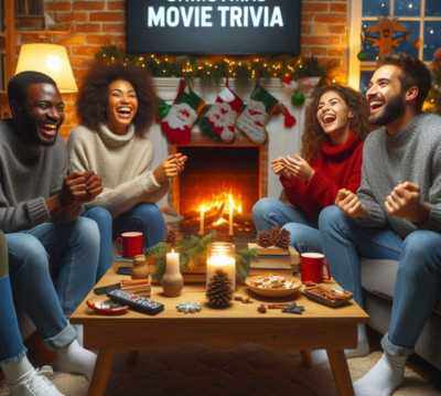 Christmas movie trivia Christmas Party Games