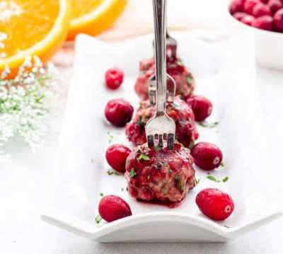 Cranberry Meatballs