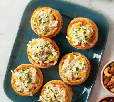 Creamy Chicken Vol-au-Vent