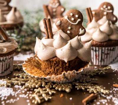 Gingerbread Cupcakes