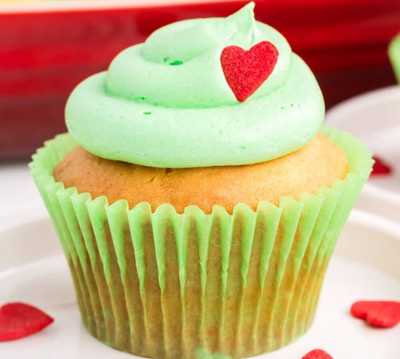 Grinch Cupcakes