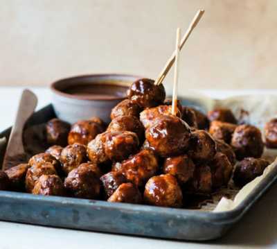 Mini Barbecue Meatballs