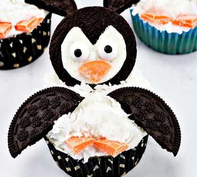 Penguin Cupcakes