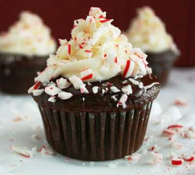 Peppermint Chocolate Cupcakes