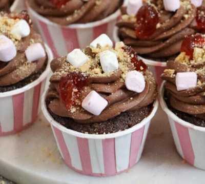 Rocky Road Cupcakes