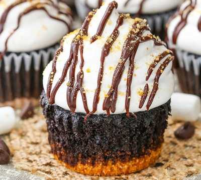 S’mores Cupcakes