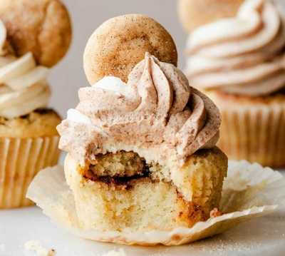 Snickerdoodle Cupcakes