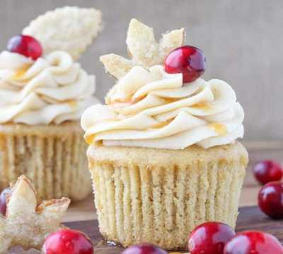 Spiced Apple Cider Cupcakes