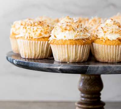 Toasted Coconut Cupcakes