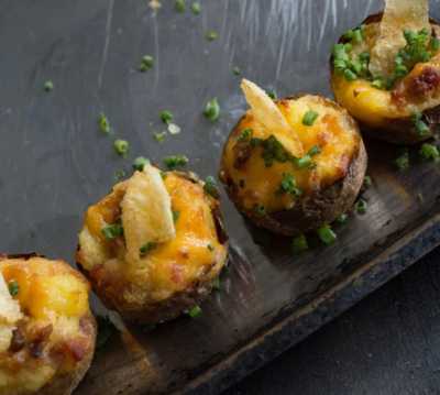 Twice-Baked Potato Bites