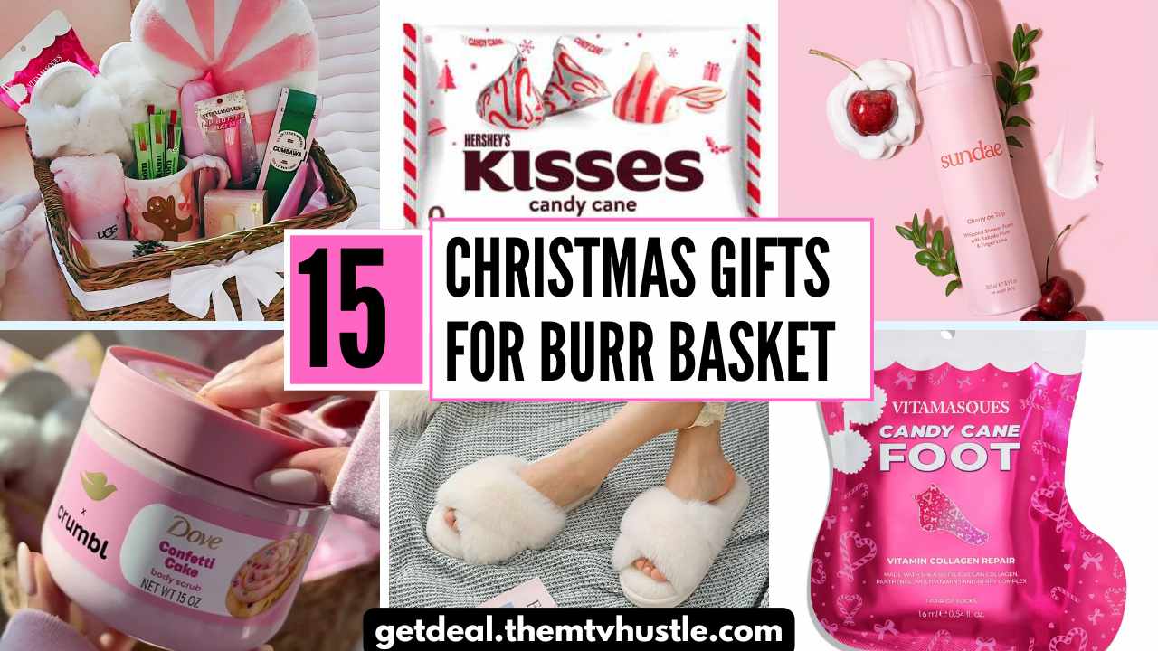 15 Christmas Gifts for Sister Burr Basket