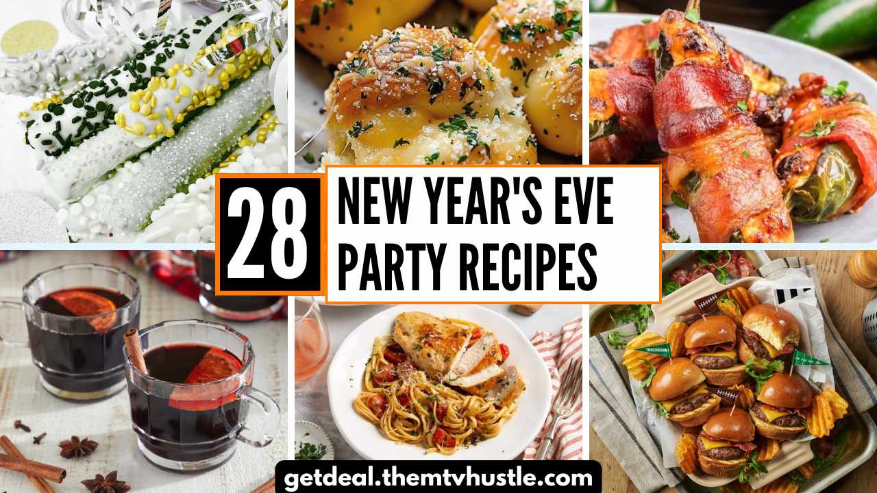 28 New Year's Eve Party Recipe Ideas