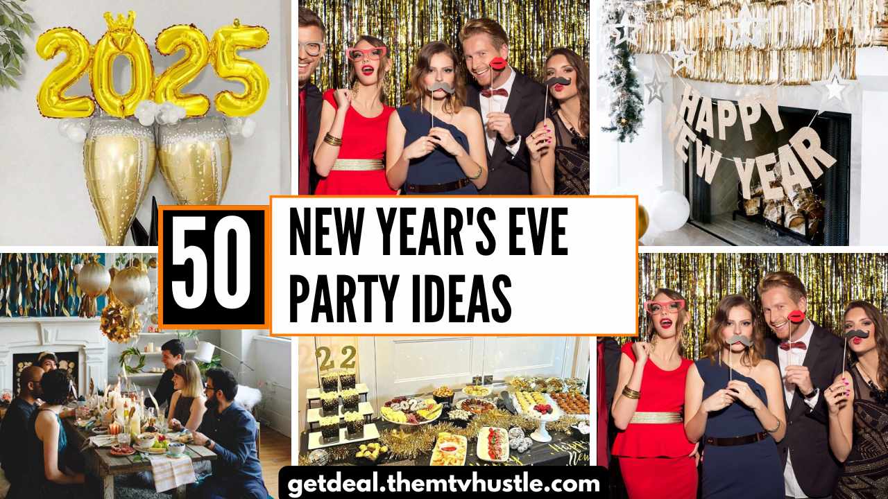 50 New Year's Eve Party Ideas to Impress Your Guests