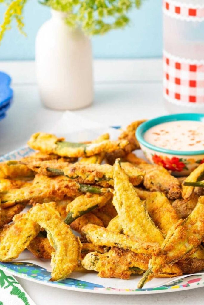 Air Fryer Okra