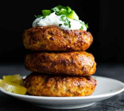 Air Fryer Salmon Patties