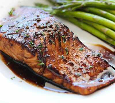 Balsamic Glazed Salmon