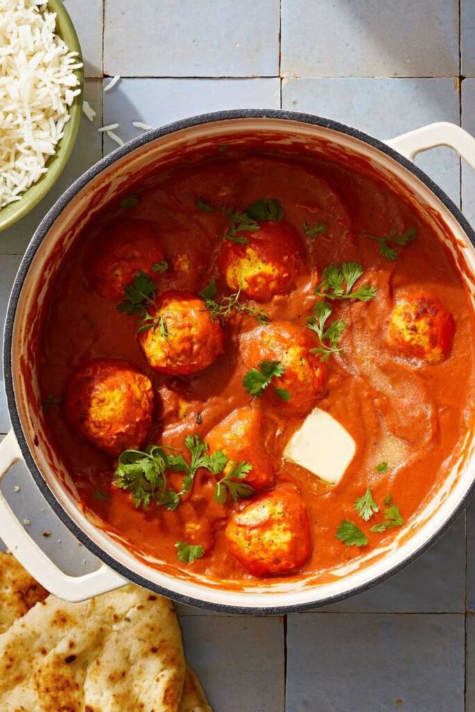 Butter Chicken Meatballs