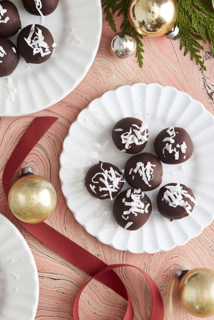 Chocolate Coconut Truffles