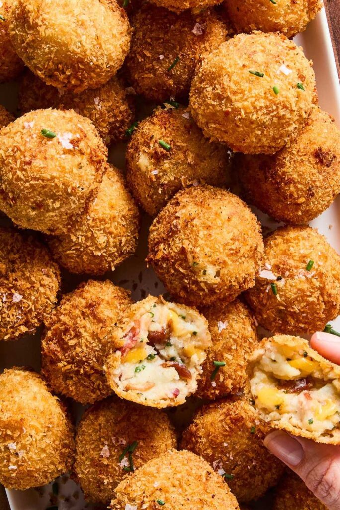 Fried Mashed Potato Balls