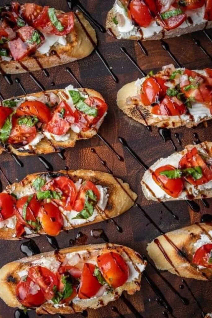 Goat Cheese Bruschetta