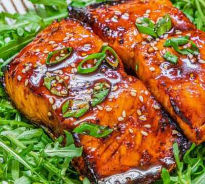 Honey Sesame Salmon