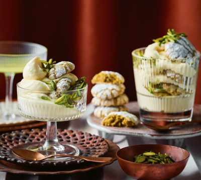 Limoncello and Pistachio Tiramisu