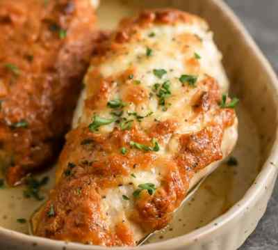 Mayo and Parmesan Chicken