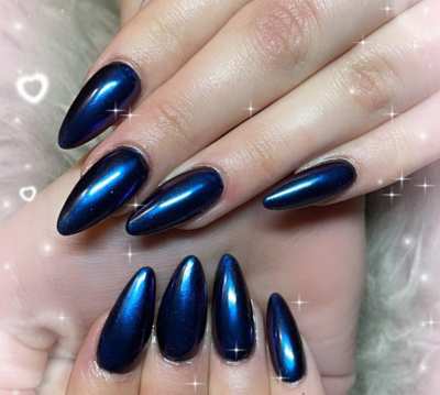 Metallic Navy Blue