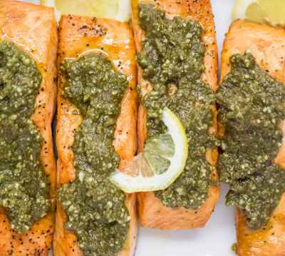 Pesto Salmon