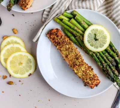 Pistachio Crusted Salmon