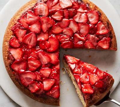 Strawberry Upside Down Cake