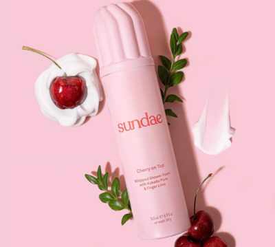 Sundae Whipped Shower Foam Cherry On Top Foaming Body Wash