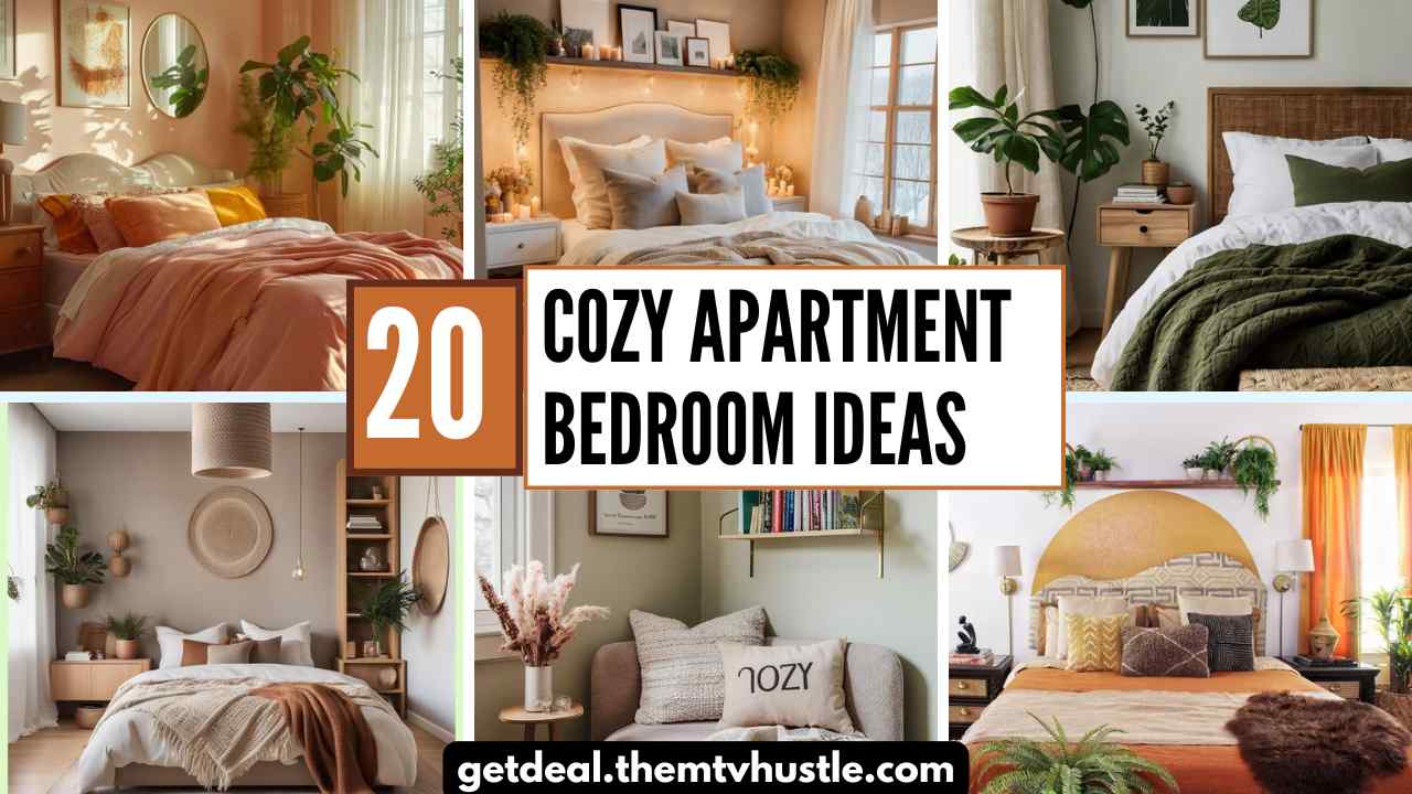 20 Cozy Apartment Bedroom Ideas for Dreamy Retreat 2025