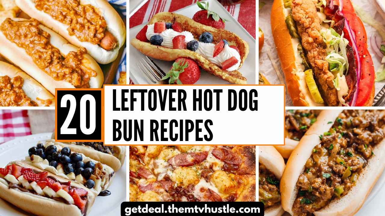 20 Easy Leftover Hot Dog Bun Recipes