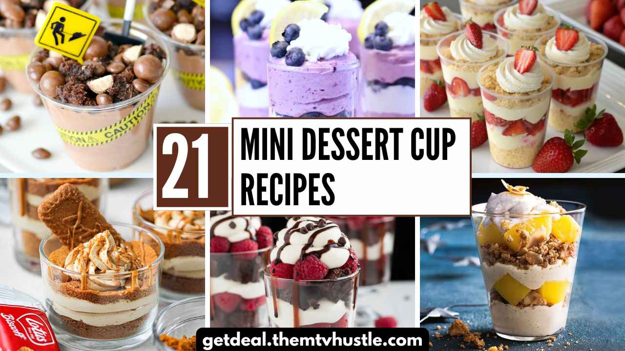 21 Best Mini Dessert Cup Ideas for Parties