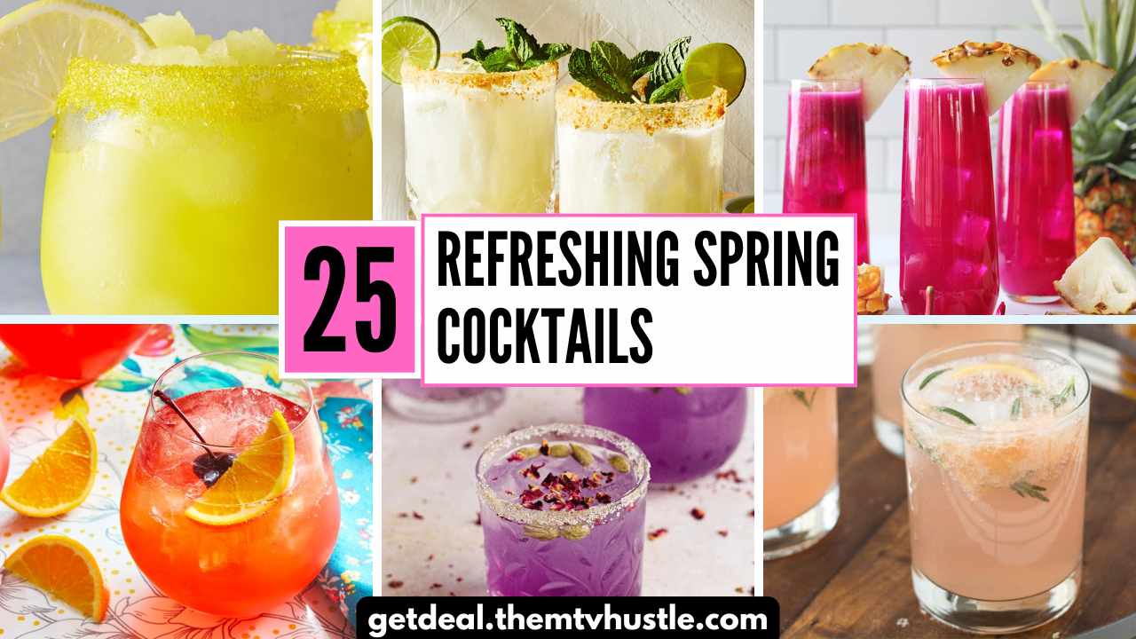 25 Refreshing Spring Cocktails for Garden Party