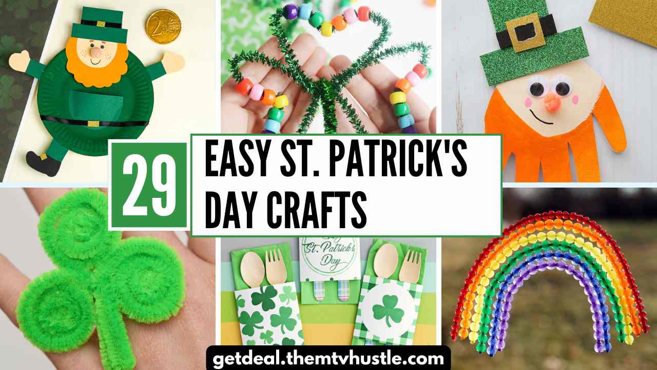 29 Easy St. Patrick's Day Crafts to Do with Your Kids