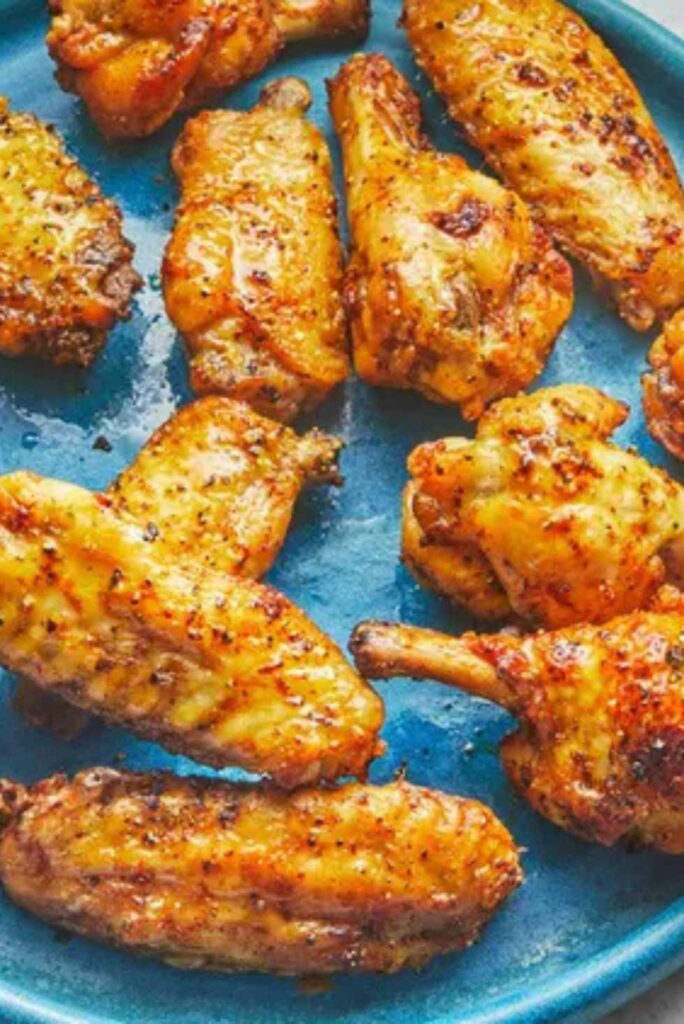 Air Fryer Lemon Pepper Chicken Wings-Game Day Appetizers and Dips for Football Parties