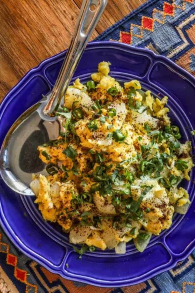 Ande Ki Bhurji (Scrambled Eggs with Cumin and Fragrant Herbs)