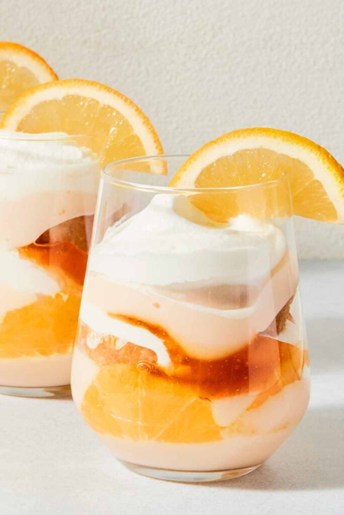 Aperol Spritz Trifles-Best Spring Desserts