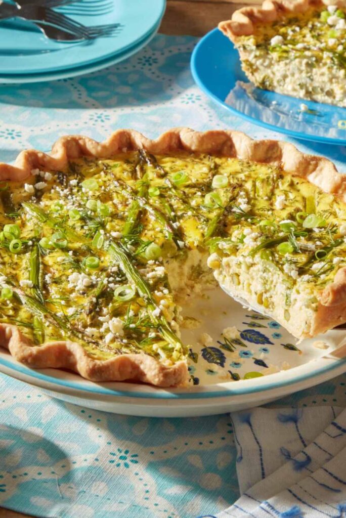 Asparagus Quiche-Fun Easter Brunch Ideas