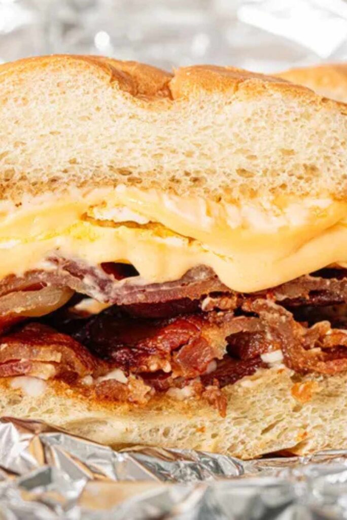 Bacon Egg and Cheese Sandwich