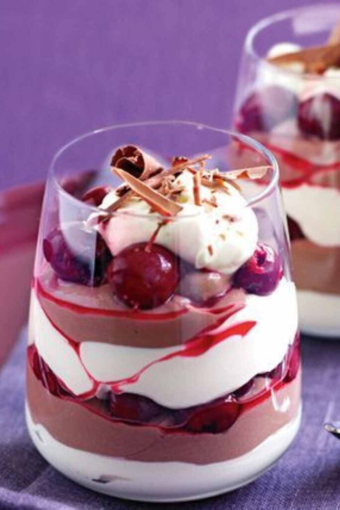 Black forest mousse-Best Mini Dessert Cup Recipes