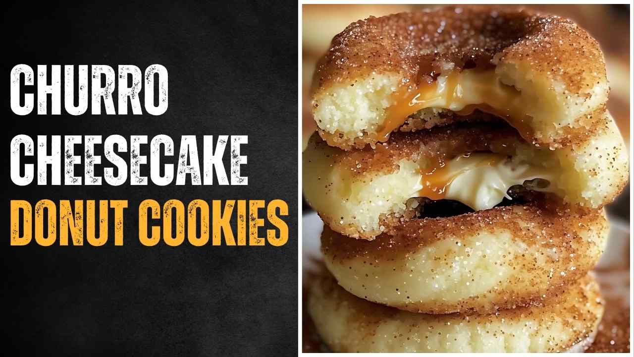 Churro Cheesecake Donut Cookies Recipe