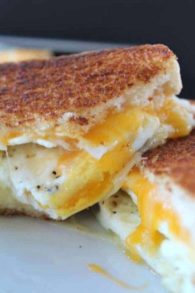 Fried Egg Grilled Cheese Sandwich