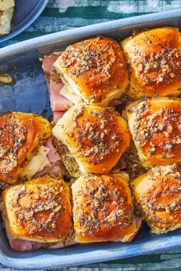 Ham-And-Swiss Sliders-Game Day Appetizers and Dips for Football Parties